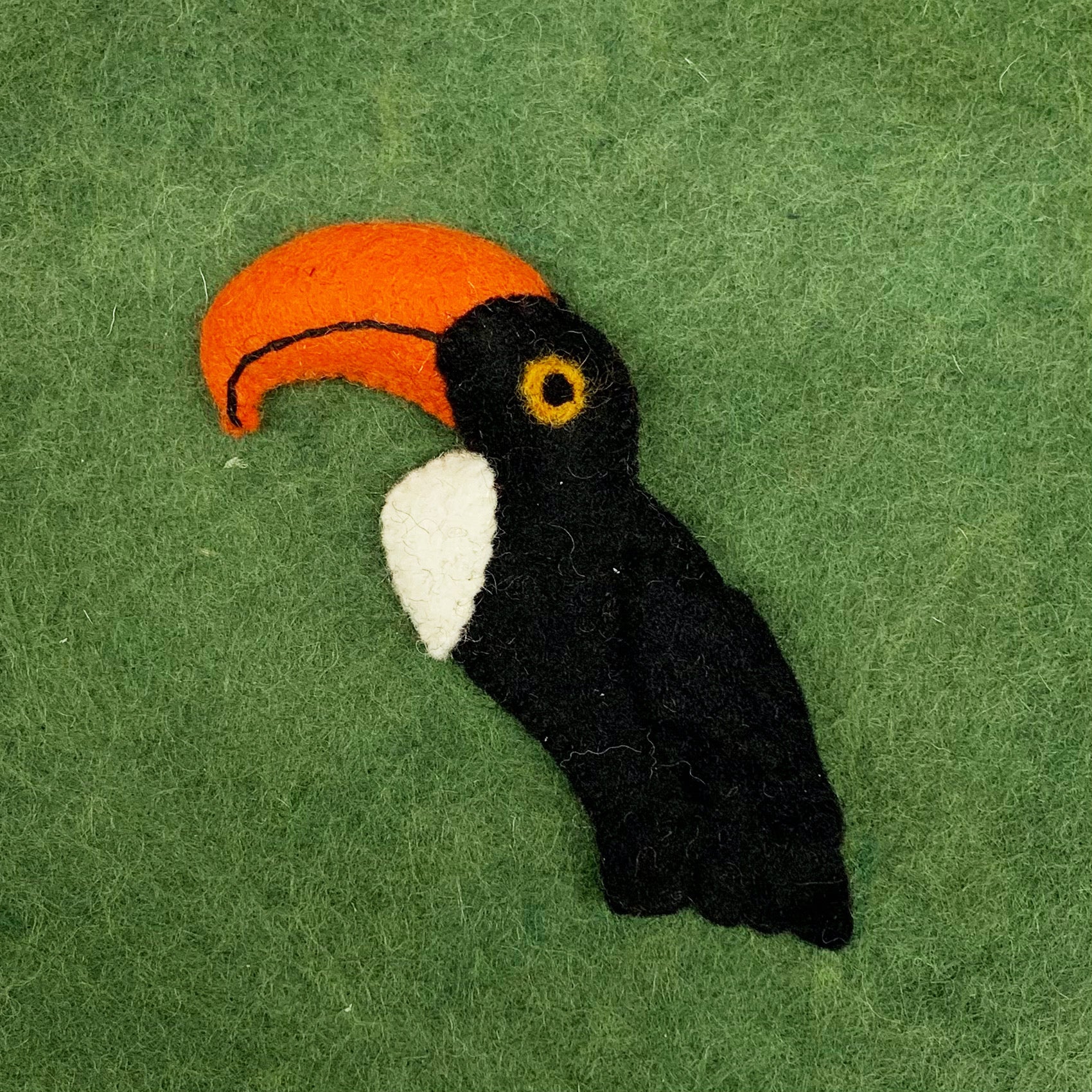 FELT “TOUCAN ” FINGER PUPPET – Mandala Traders Pty Ltd