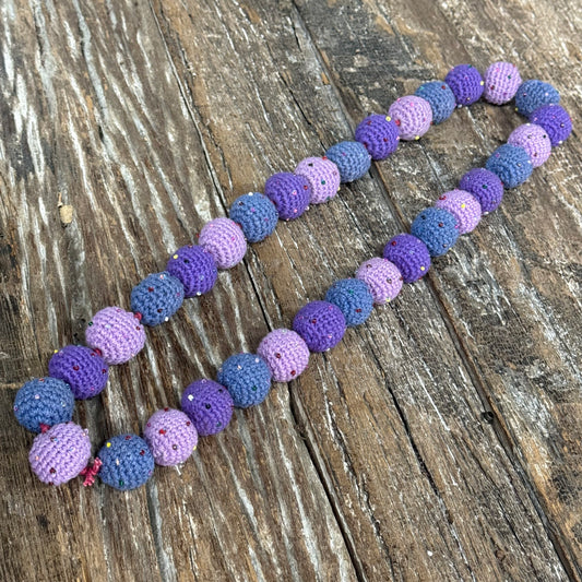 COTTON HAND CROCHET NECKLACE