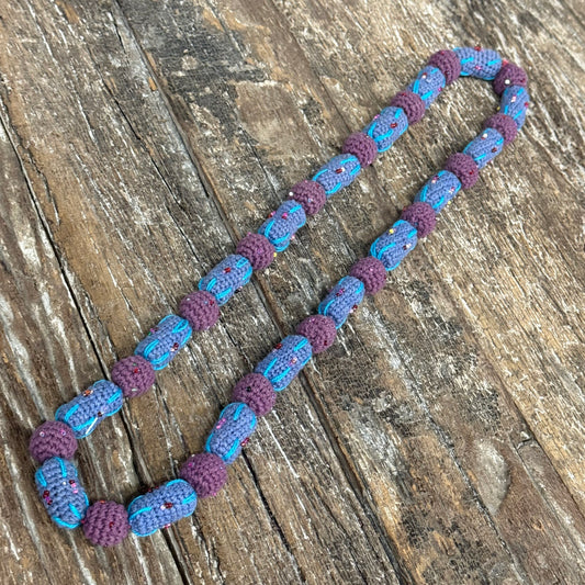 COTTON HAND CROCHET NECKLACE
