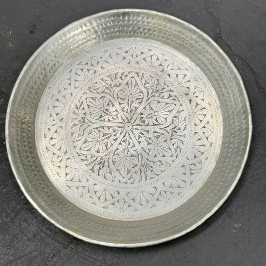 SILVER  WALL PLATE 46